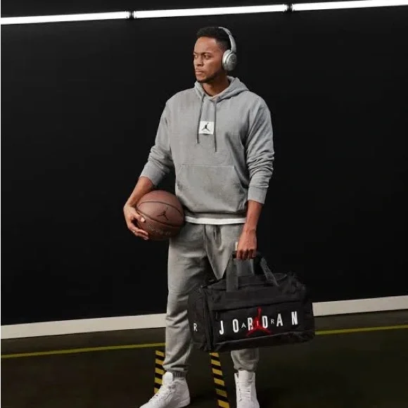 Jordan Black and Red Duffel Bag - Picture 2 of 14